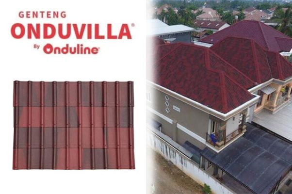 onduline, onduline tile, genteng onduvilla